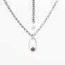 Rhodolite Garnet Sterling Necklace