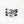 Labradorite and Diamond Three Wrap Ink Black Leather Bracelet