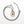 Rhodolite Garnet with Diamond Charm Necklace