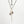 Fused Fine Silver stake with Black Druzy and Diamond Hamsa
