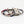 Mens Textured Leather Bracelet Army Green