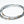 Interlocking Sterling and Gold Bangle