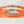 Clementine Orange Leather Wrap
