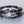 Moonstone Navy Blue Leather Wrap