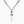 Pavé Diamond Spike with London Blue Topaz and Gold and Leather Necklace