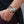 Bright Green Tourmaline and Moonstones Espresso Leather Wrap